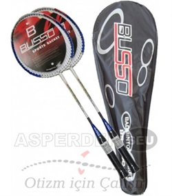 Badminton Raketi Busso BS 3000 2 raket